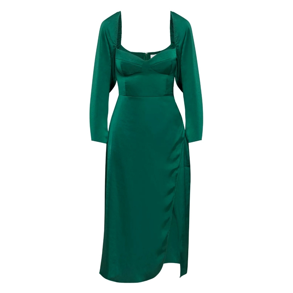 Aritzia Wilfred Masquerade Bustier Dress - Picture 2 of 9